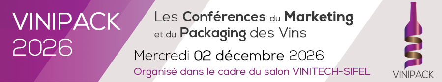 Vinipack - Les rencontres sur l'innovation packaging et la distribution des vins.